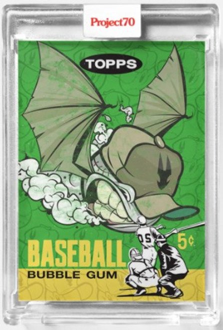 Topps Project 70 WRAPPER #841 by Greg 'CRAOLA' Simkins (PRE-SALE)