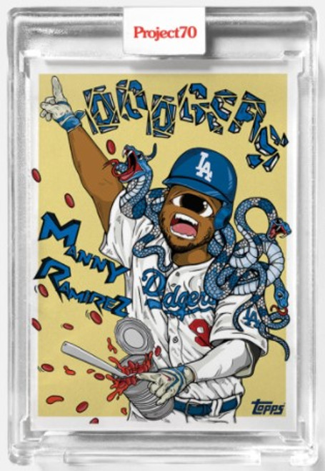 Topps Project 70 Manny Ramirez #864 by Distortedd (PRE-SALE)