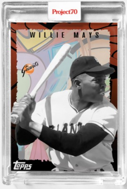 Topps Project 70 Willie Mays #882 by Toy Tokyo (PRE-SALE)