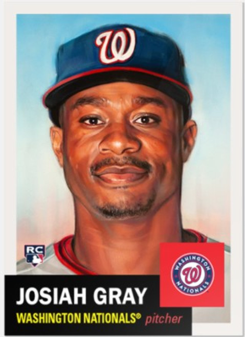 Topps Living Set - Card #503 - Josiah Gray (Pre-Sale)