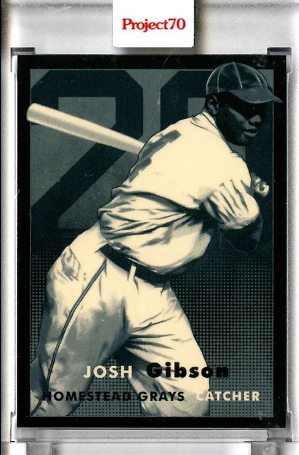 Topps Project 70  2021Josh Gibson - Chase Card by Matt Taylor #877C - 02/20 (IN-HAND)