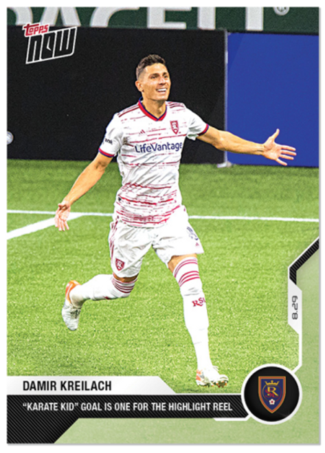 2020 Damir Kreilach - MLS TOPPS NOW Card 17 - Print Run: 15