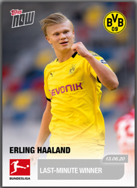 Topps Now- Erling Haaland #173 - front