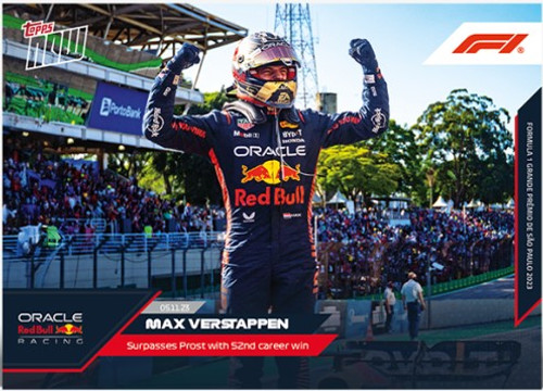 2023 - F1 TOPPS NOW - Max Verstappen - Card 65 - Print Run: TBD (PRE-SALE)