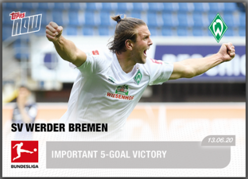 Topps Now- SV Werder Bremen #174 - front