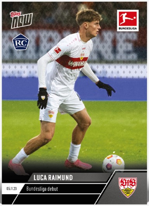 2023 Bundesliga TOPPS NOW - Luca Raimund - Card 64 - Print Run: TBD (PRE-SALE)