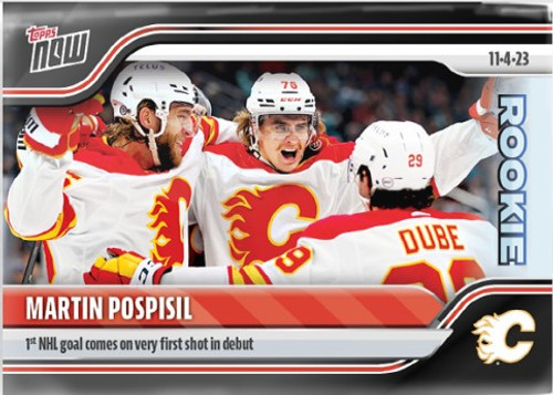 2023-24 NHL TOPPS NOW -Martin Pospisil - Sticker #27 - Print Run: TBD (PRE-SALE)
