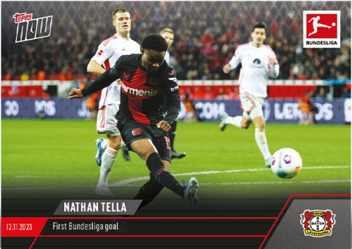 2023 Bundesliga TOPPS NOW - Nathan Tella - Card 67 - Print Run: TBD (PRE-SALE)