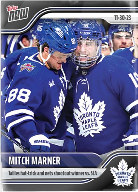 2023-24 NHL TOPPS NOW - Mitch Marner - Sticker #50 - Print Run: TBD (PRE-SALE)