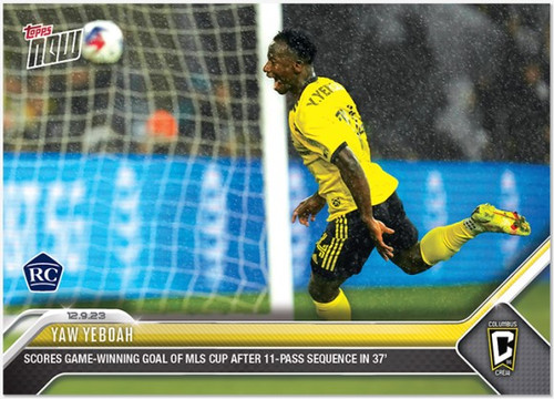 2023 MLS TOPPS NOW - Yaw Yeboah - Card 243 - Print Run: TBA (PRE-SALE)