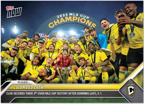 2023 MLS TOPPS NOW - Columbus Crew - Card 244 - Print Run: TBA (PRE-SALE)