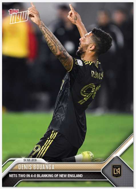 2023 MLS TOPPS NOW - Denis Bouanga - Card 32 - Print Run: 95 (IN-HAND)