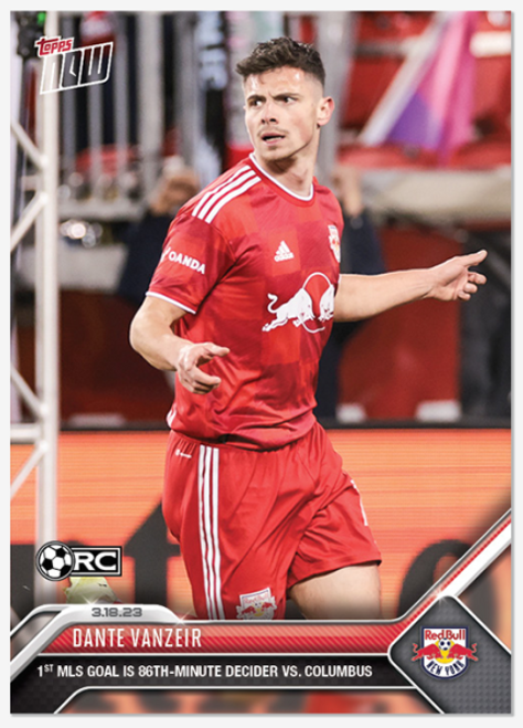 2023 MLS TOPPS NOW - Dante Vanzeir - Card 36 - Print Run: 192 (IN-HAND)