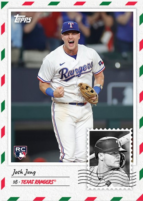 2023 Topps MLB Holiday Card - Josh Jung - Card 14 - Print Run: TBD (PRE-SALE)