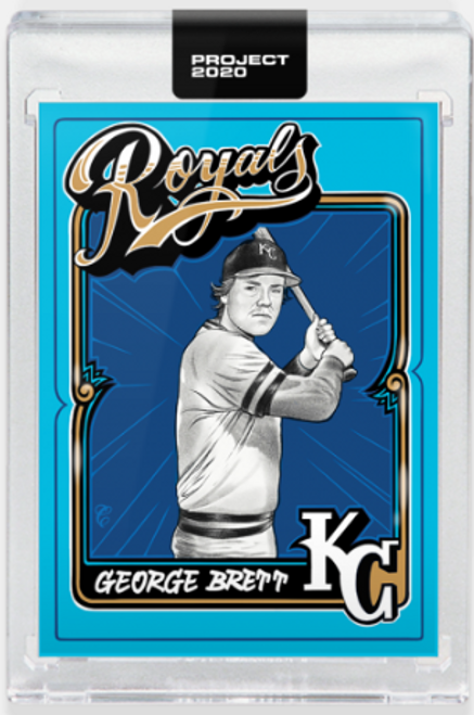 Project 2020 George Brett #43 - front