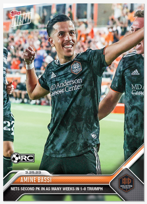 2023 MLS TOPPS NOW - Amine Bassi - Card 48 - Print Run: 94 (IN-HAND)