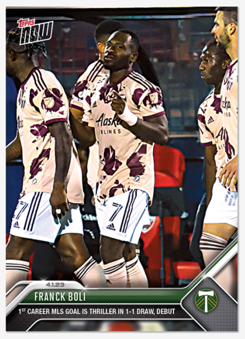 2023 MLS TOPPS NOW - Franck Boli - Card 60 - Print Run: 141 (IN-HAND)