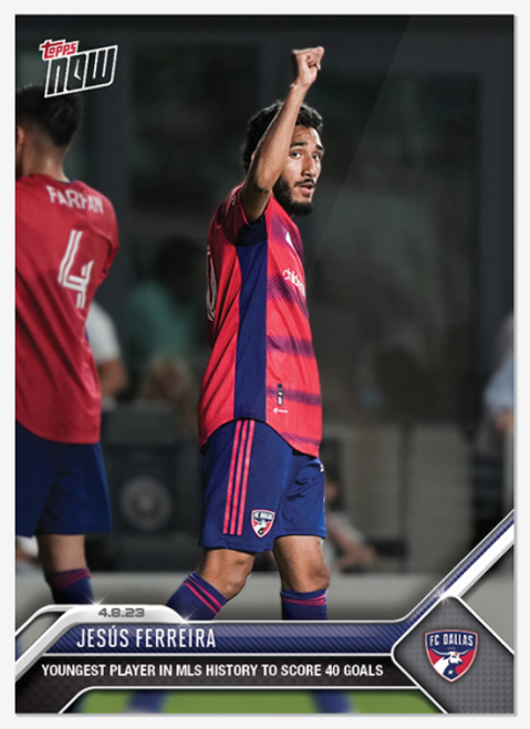 2023 MLS TOPPS NOW - Jesús Ferreira - Card 65 - (IN-HAND)
