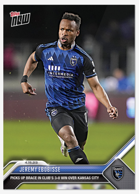2023 MLS TOPPS NOW - Jeremy Ebobisse - Card 76 - Print Run: 46 (IN-HAND)