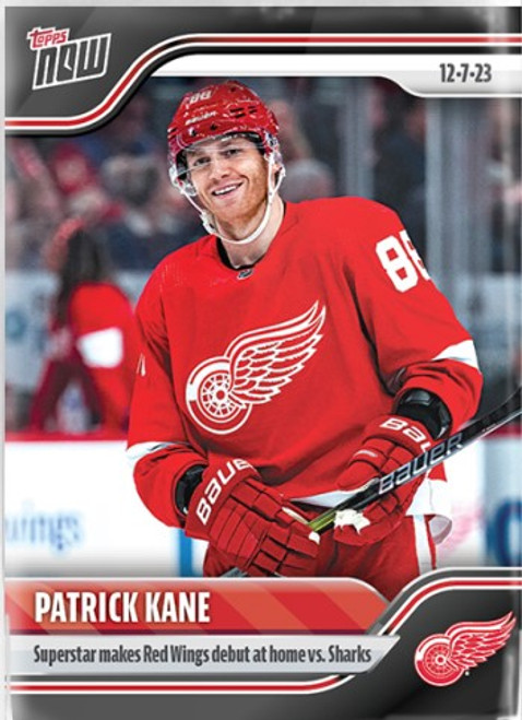 2023-24 NHL TOPPS NOW - Patrick Kane- Sticker #56 - Print Run: TBD (PRE-SALE)