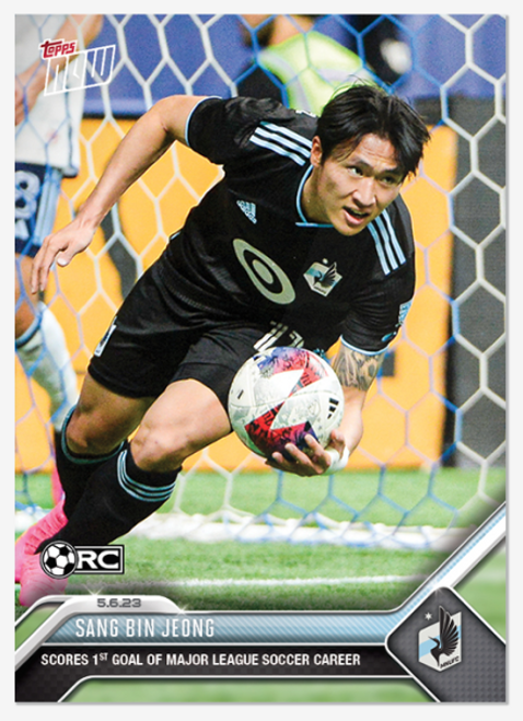 2023 MLS TOPPS NOW - Sang Bin Jeong - Card 99 - Print Run: 500 (IN-HAND)
