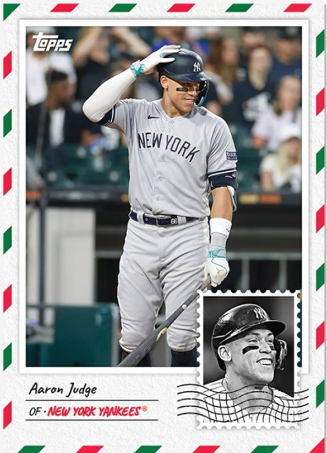 2023 Topps MLB Holiday Card - Aaron Judge - Card 7 - Print Run: TBD (PRE-SALE)