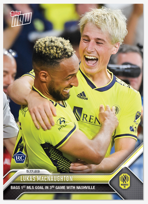 2023 MLS TOPPS NOW - Lukas MacNaughton - Card 111 - Print Run: 133 (IN-HAND)