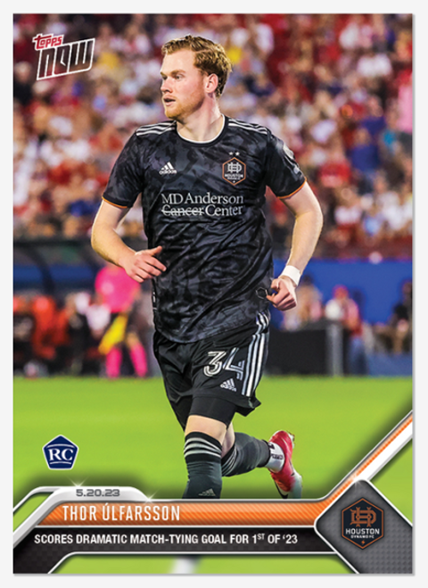 2023 MLS TOPPS NOW - Thor Úlfarsson - Card 116 - Print Run: 113 (IN-HAND)