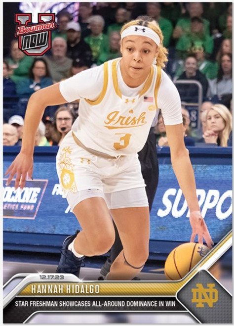 2023 Bowman U NOW - Hannah Hidalgo -Basketball Card #22 - Print Run: TBA (PRE-SALE)