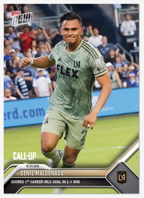 2023 MLS TOPPS NOW - Denil Maldonado - Card 138 - Print Run: 136 (IN-HAND)