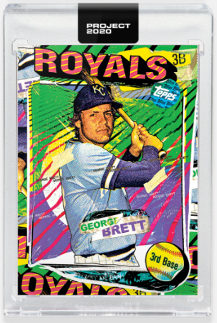 Project 2020 George Brett #55 - front