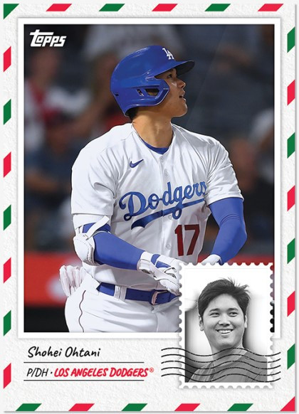 202Topps MLB Holiday Card - Michael Harris - Card 18 - Print Run