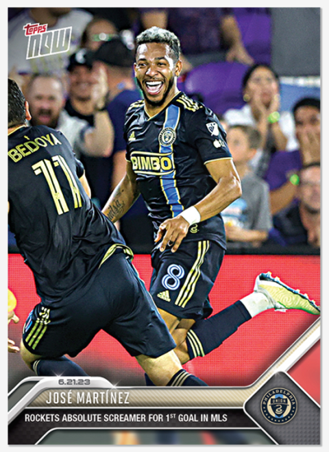 2023 MLS TOPPS NOW - José Martínez - Card 143 - Print Run: 209 (IN-HAND)