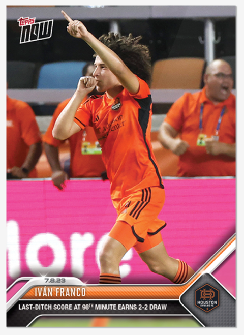 2023 MLS TOPPS NOW - Iván Franco - Card 159 - Print Run: 87 (IN-HAND)