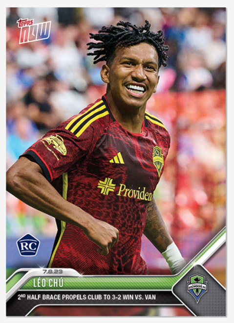 2023 MLS TOPPS NOW - Léo Chú - Card 164 - Print Run: 299 (IN-HAND)
