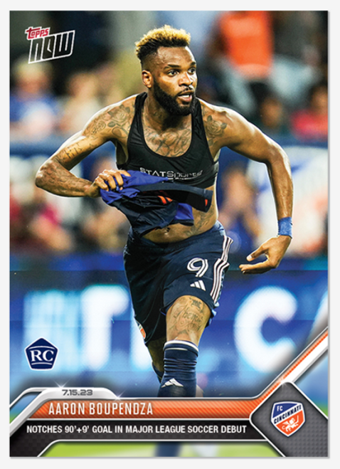 2023 MLS TOPPS NOW - Aaron Boupendza - Card 171 - Print Run: 323 (IN-HAND)