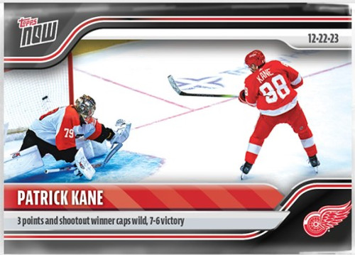 2023-24 NHL TOPPS NOW - Patrick Kane - Sticker #68 - Print Run: TBD (PRE-SALE)
