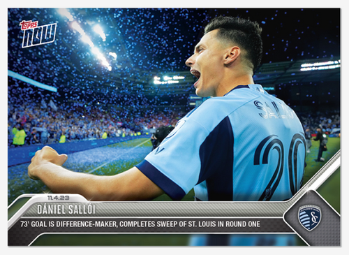 2023 MLS TOPPS NOW - Dániel Sallói - Card 229 - Print Run: 206 (IN-HAND)