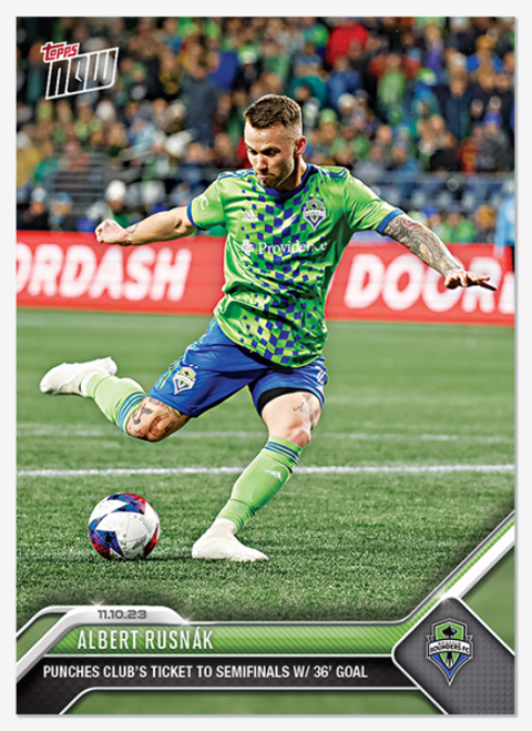 2023 MLS TOPPS NOW - Albert Rusnák - Card 233 - Print Run: 174 (IN-HAND)