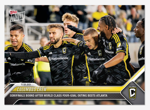 2023 MLS TOPPS NOW - Columbus Crew - Card 235 - Print Run: 151 (IN-HAND)