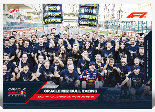 2023 - F1 TOPPS NOW - Oracle Red Bull Racing - Card 049 - Print Run: 710 (IN-HAND)