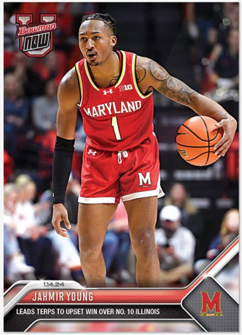 2023 Bowman U NOW - Jahmir Young -Basketball Card #33 - Print Run: TBA (PRE-SALE)