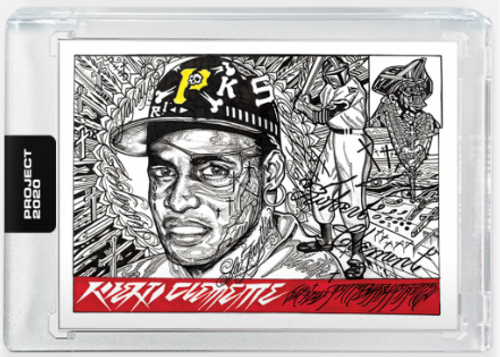 Project 2020 Roberto Clemente  #68 - front