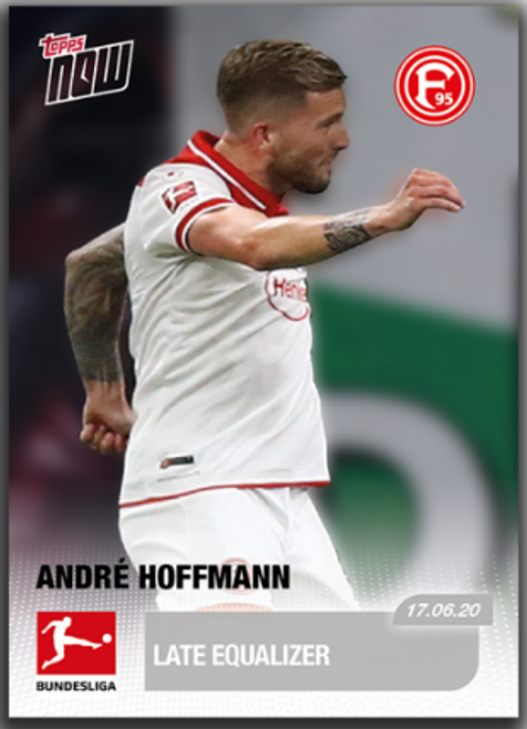 German Card Andrej Kramaric Soccer Card #191 TOPPS NOW BUNDESLIGA 2020 