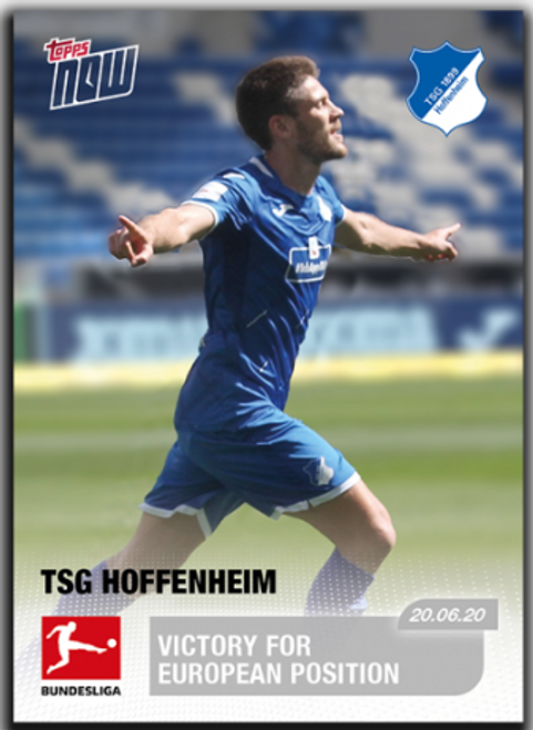 Topps NOW- TSG Hoffenheim #187 - front