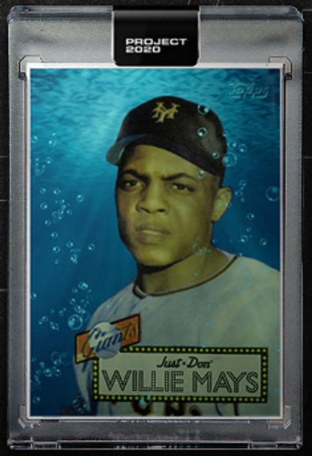 Topps Project 2020 Willie Mays  #128 - front