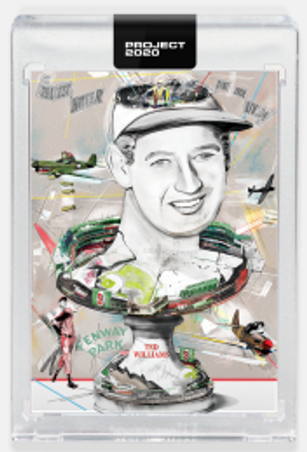 Topps Project 2020 Ted Williams #158 - front
