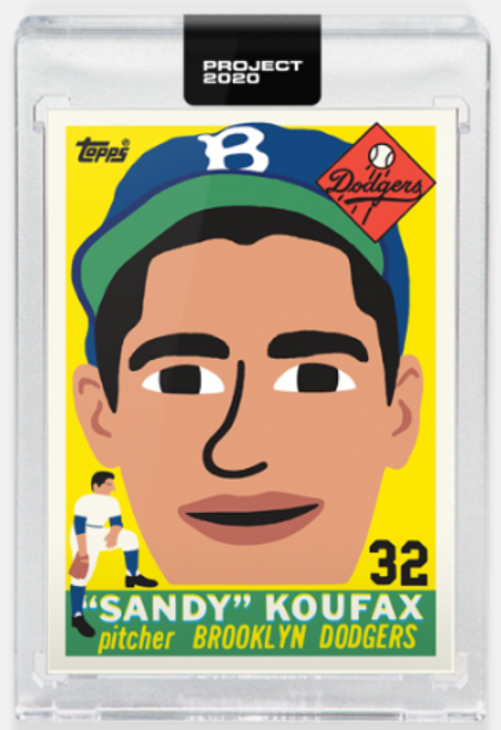 Topps Project 2020 Sandy Koufax #162 - front