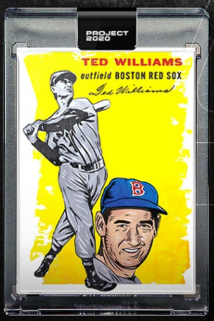 Topps Project 2020 Ted Williams #189 by Blake Jamieson - (PRE-SALE)
