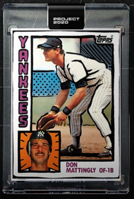 Topps Project 2020 Don Mattingly #190 by Joshua Vides - (PRE-SALE)